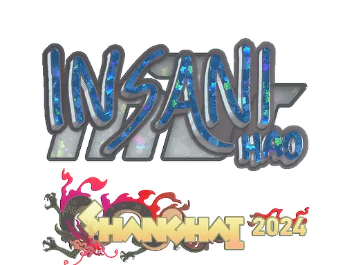 Sticker | insani (Glitter) | Shanghai 2024