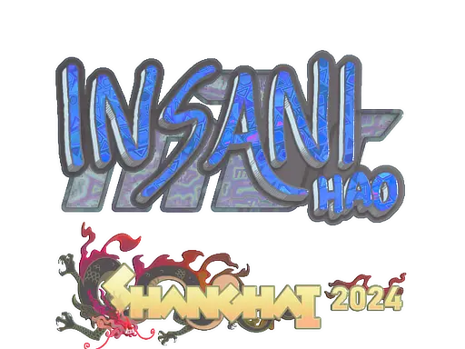 Sticker | insani (Holo) | Shanghai 2024