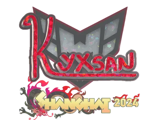 Sticker | kyxsan (Glitter) | Shanghai 2024