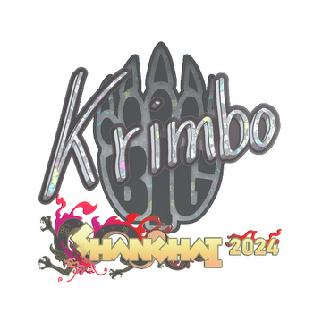 Sticker | Krimbo (Glitter) | Shanghai 2024