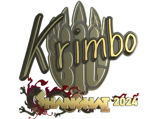 Sticker | Krimbo (Gold) | Shanghai 2024