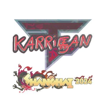 Sticker | karrigan (Holo) | Shanghai 2024