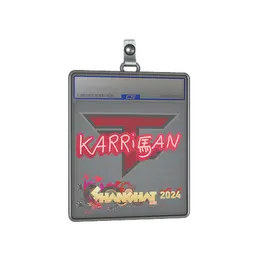 Sticker Slab | karrigan | Shanghai 2024 image