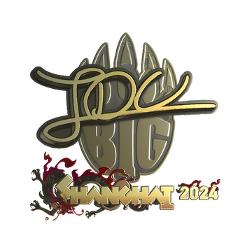 Sticker | JDC (Gold) | Shanghai 2024