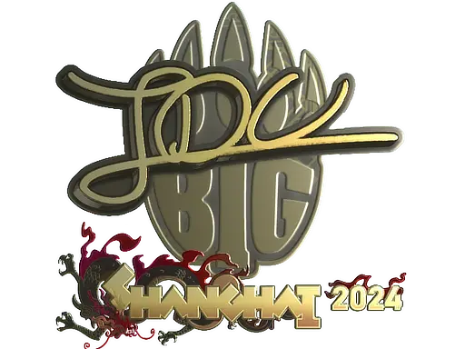 Sticker | JDC (Gold) | Shanghai 2024
