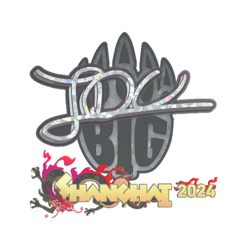 Sticker | JDC (Glitter) | Shanghai 2024