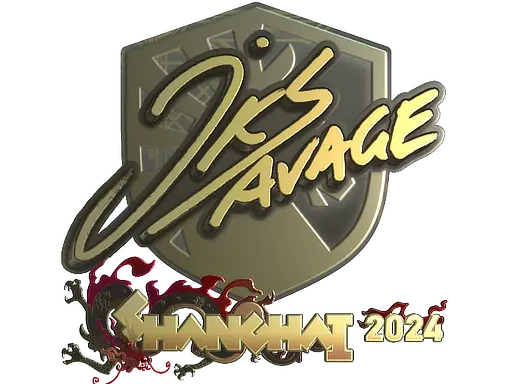Sticker | jks (Gold) | Shanghai 2024