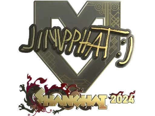 Sticker | Jimpphat (Gold) | Shanghai 2024