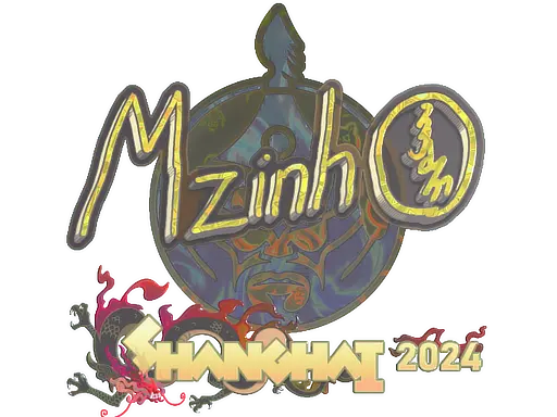 Sticker | mzinho (Holo) | Shanghai 2024