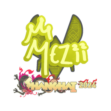 Sticker | mezii | Shanghai 2024