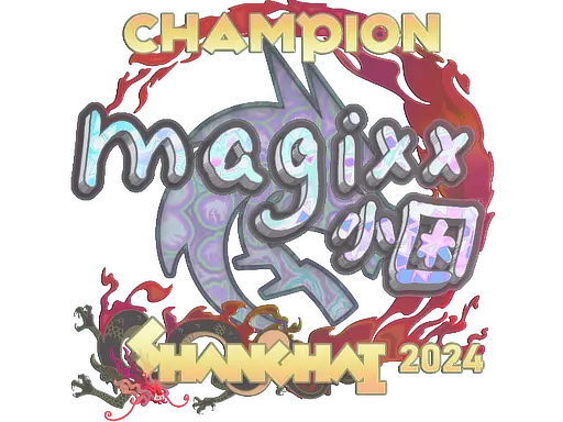 Sticker | magixx (Holo, Champion) | Shanghai 2024