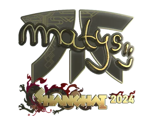 Sticker | MATYS (Gold) | Shanghai 2024
