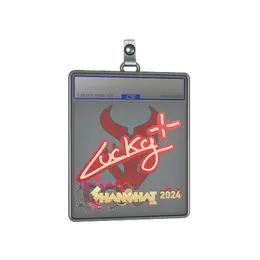 Sticker Slab | Lucky | Shanghai 2024 image