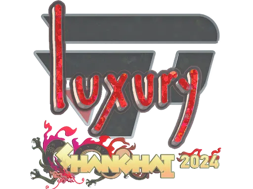 Sticker | lux (Glitter) | Shanghai 2024