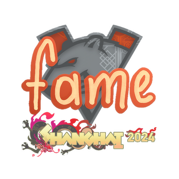 Sticker | fame | Shanghai 2024