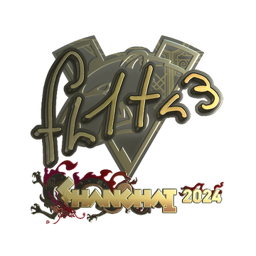 Sticker | FL1T (Gold) | Shanghai 2024