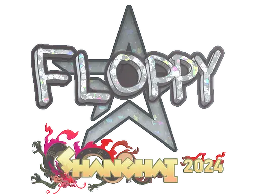 Sticker | floppy (Glitter) | Shanghai 2024