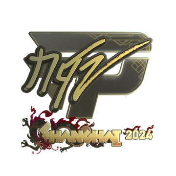 Sticker | NQZ (Gold) | Shanghai 2024