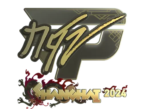 Sticker | NQZ (Gold) | Shanghai 2024