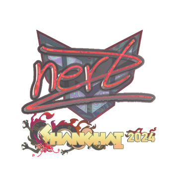 Sticker | NertZ (Holo) | Shanghai 2024