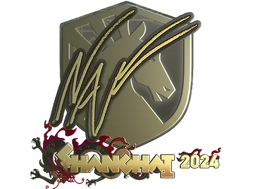 Sticker | NAF (Gold) | Shanghai 2024