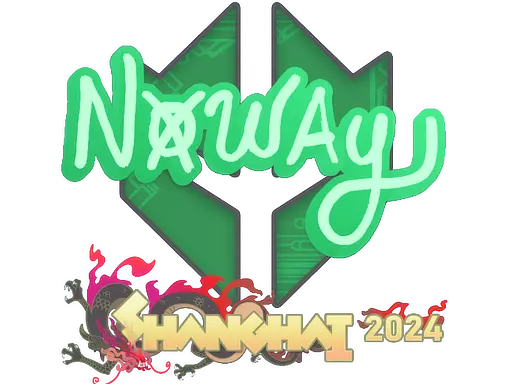 Sticker | noway | Shanghai 2024