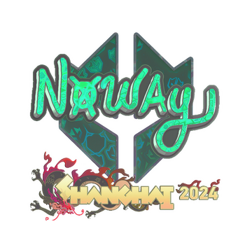 Sticker | noway (Holo) | Shanghai 2024