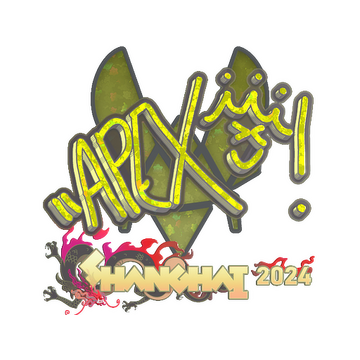 Sticker | apEX (Glitter) | Shanghai 2024