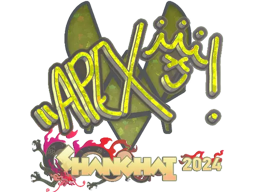 Sticker | apEX (Glitter) | Shanghai 2024