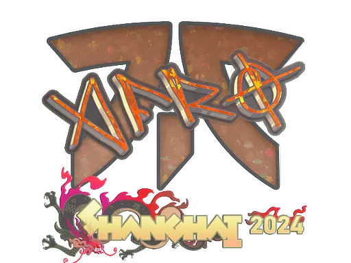 Sticker | afro (Glitter) | Shanghai 2024