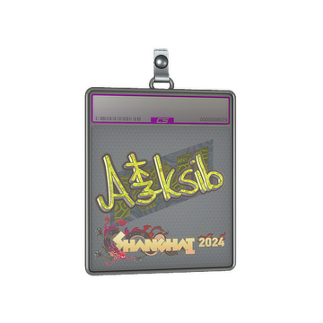 Sticker Slab | Aleksib (Holo) | Shanghai 2024