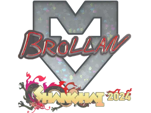 Sticker | Brollan (Glitter) | Shanghai 2024