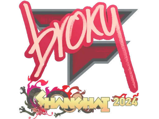 Sticker | broky | Shanghai 2024