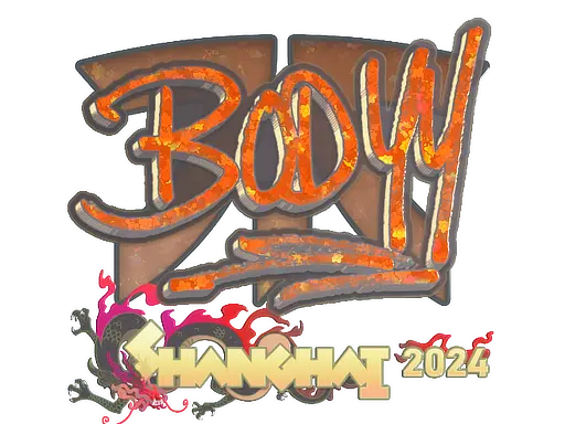 Sticker | bodyy (Glitter) | Shanghai 2024