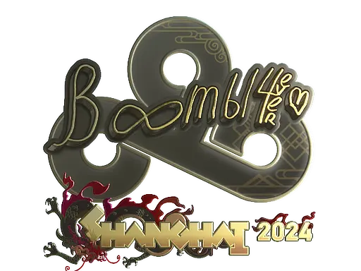 Sticker | Boombl4 (Gold) | Shanghai 2024