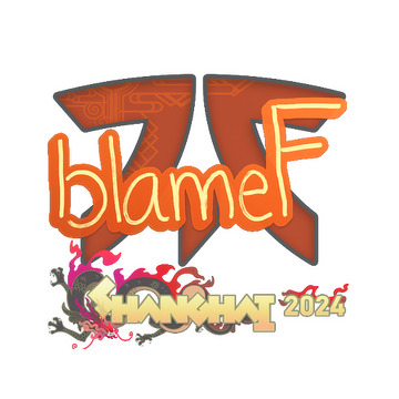 Sticker | blameF | Shanghai 2024