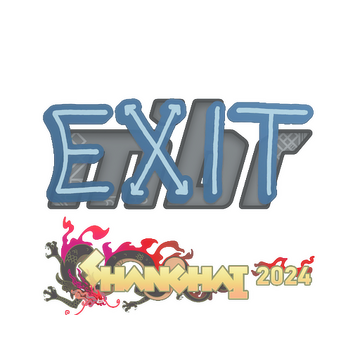 Sticker | exit | Shanghai 2024