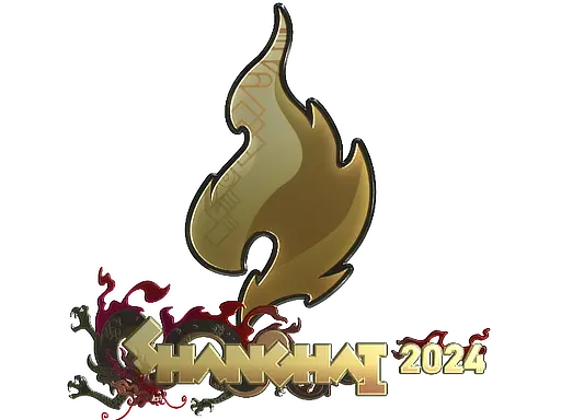 Sticker | Passion UA (Gold) | Shanghai 2024
