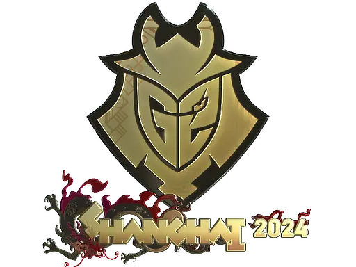Sticker | G2 Esports (Gold) | Shanghai 2024