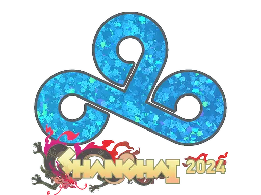 Sticker | Cloud9 (Glitter) | Shanghai 2024
