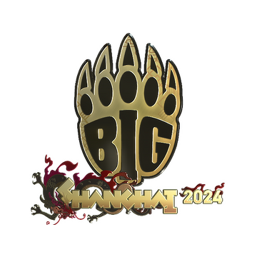 Sticker | BIG (Gold) | Shanghai 2024