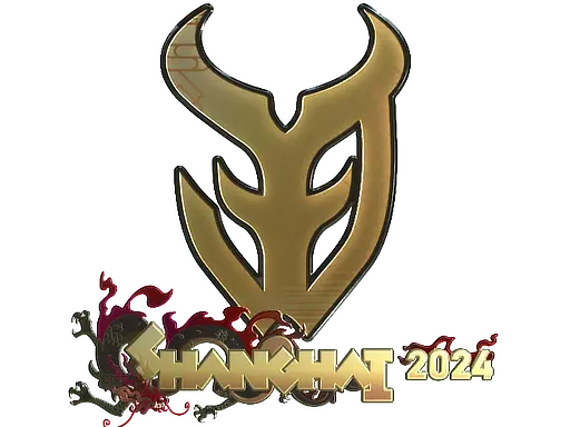 Sticker | 3DMAX (Gold) | Shanghai 2024
