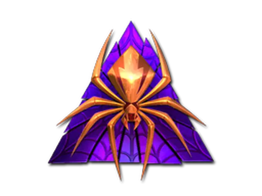 Sticker | Gold Web (Foil)