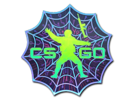 Sticker | Web Stuck (Holo)