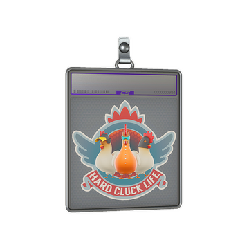 Sticker Slab | Hard Cluck Life (Holo)