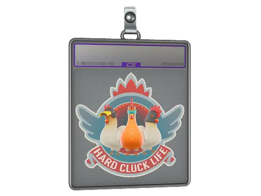 Sticker Slab | Hard Cluck Life (Holo)