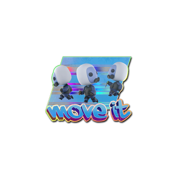 Sticker | Move It (Holo)