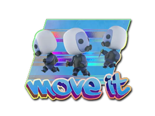 Sticker | Move It (Holo)