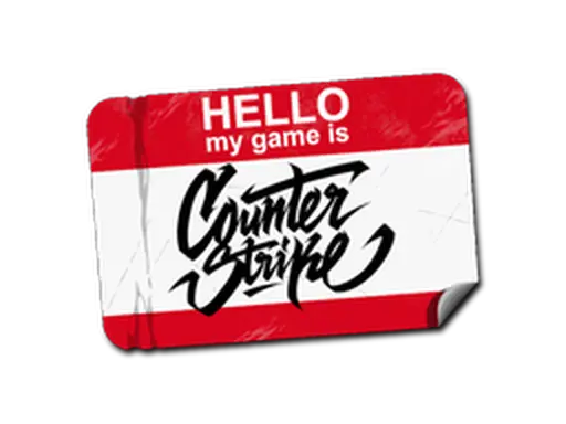 Sticker | Hi, My Game Is