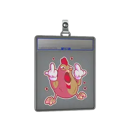 Sticker Slab | Get Clucked image